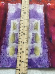 NEW $185 Bugatchi Men XXL Ruby Red Abstract Woven Luxury LS Button Down Shirt