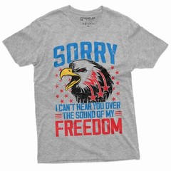 Fourth Of July Funny Shirt Freedom American USA Patriotic Eagle Tee Shirt 4th T