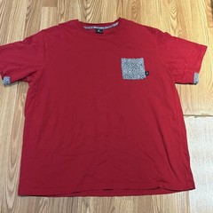 Air Jordan Elephant Print Pocket T Shirt Mens 3XL Red Jumpman Cement Retro