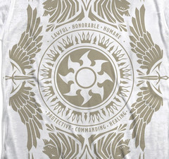 MAGIC THE GATHERING WHITE MANA Licensed Adult Graphic Tee Shirt SM-3XL