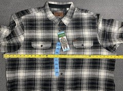 Orvis Men’s Gray Flannel Shirt Jacket with Pockets Pick Your Size NWT