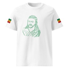 Unisex organic ribbed neck t-shirt