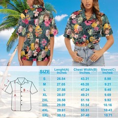 American Flag Funny Landscape Beach Stars and Stripes Chest Pocket Casual Shirt