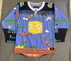 Tipper Music Elev808 Designs Hockey Jersey Tee Bee #9 Video Game Style EDM Merch
