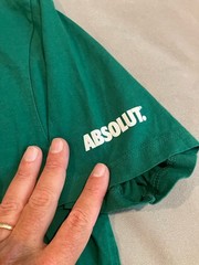 Awesome – NWOT – ABSOLUT VODKA – NEW YORK JETS – T SHIRT – MEN’S XL
