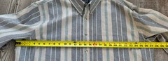 1857 Manhattan Button Down Shirt Wrinkle-free Size XXL Stripes Mens