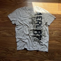 Vintage Y2K Aeropostale Graphic Tee Streetwear Skater Grunge Shirt L/G