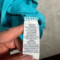 Polo Ralph Lauren Performance Mens Large Turquoise Blue Orange Pony Polo Shirt