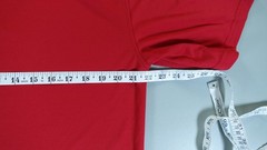 Bollé Polo Shirt Mens Medium Red Solid Golf Performance Stretch Polyester Knit