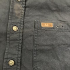 Vintage Carhartt Shirt Mens XL Gray Long Sleeve Button Work Heavyweight Pockets
