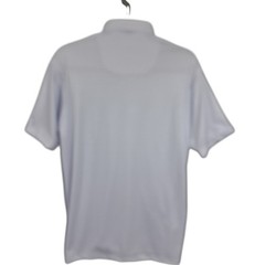 Collars & Co Featherweight Flex Dress Collar Polo Shirt Small Blue Thin Stripe