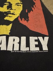 Bob Marley One Love Zion Tank Top Cutoff Sleeves Handmade Sz L 2011