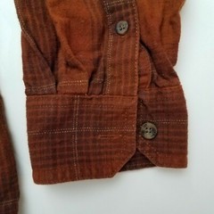 Outdoor Life Plaid Elbow Pad/Patch Long Sleeve Button Rustic Hunting Work Shirt