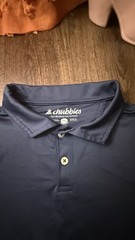 Chubbies Shirt Youth XL Navy Blue Short Sleeve NWOT Performance Polo