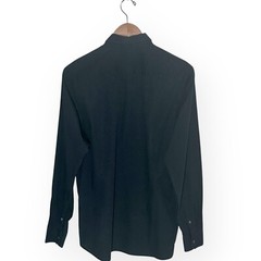 TED BAKER Dotted Print Button Down Shirt Blue Cocktail Classic Fit Career Work