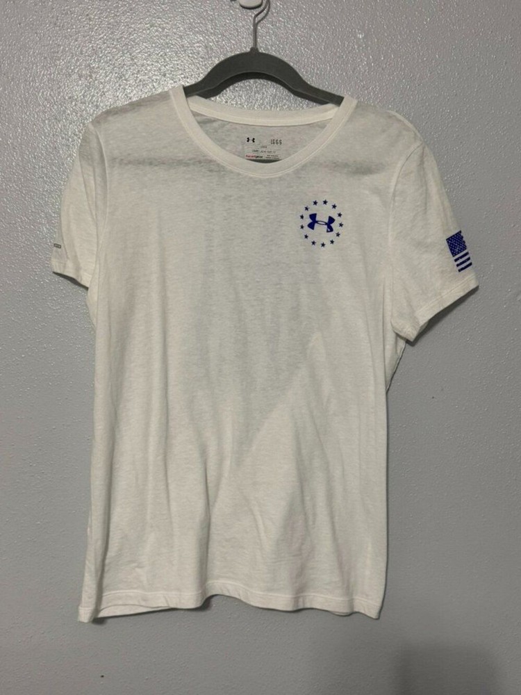 Under Armour Wounded Warrior Project Freedom Flag T-Shirt Size Large