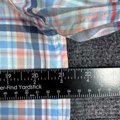Vineyard Vines Button Down Mens M Medium Blue Plaid OTG brrr Performance Shirt