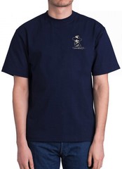 John Wayne Respect Your Elders Men’s Navy Blue T-Shirt, Medium
