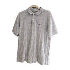 Lacoste Devanlay Gray Classic Fit Short Sleeve Casual Polo Shirt Men’s Size 6