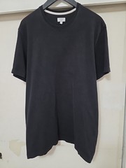 Tomorrow’s Laundry Basic Minimalist Modern Fit Black Short Sleeve TShirt Large