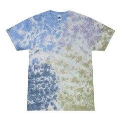 Unique Styles Tie Dye T-Shirts, Kids & Adults Short Sleeve Cotton Colortone