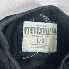 Aeropostale Mens L Rare Vintage Single Stitch Shirt Embroidered 1987 Distressed