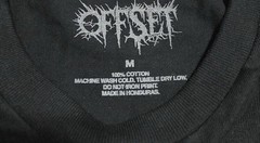 Offset Men’s Medium Offset Graphic Print Set It Off Tour Collection T-Shirt NEW