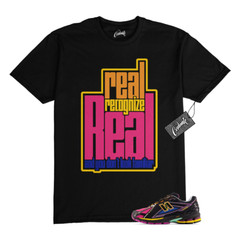 1906R Neon Nights Pink Black Yellow Multicolor T Shirt to Match RRR