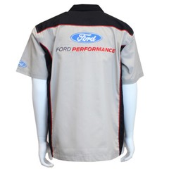 Ford Performance Pit Mechanic Button Down Work Crew Shirt Official Licensed