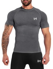 Men’s Compression T-shirts Training Athletic Top Workout Sports Ruinning Wear