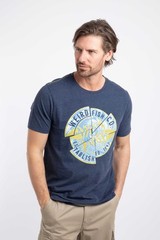 Weird Fish Vortex Front Print Graphic T-Shirt