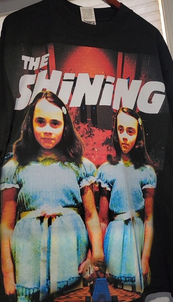 THE SHINING ON A SHAKA HEAVYWEIGHT GARMET DYED T SHIRT “MODERN”