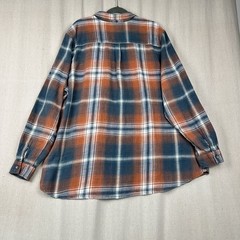 Natural Reflections | Men’s 2X Button-down Shirt Long Sleeve Cotton Plaid
