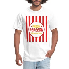 Popcorn Costume Funny Halloween Men’s T-Shirt