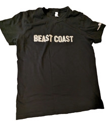 Canvas Black Beast Coast Naked Lime 100% Cotton T-Shirt Medium
