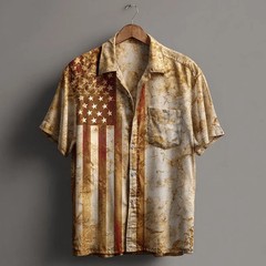 Featuring a Snake Skin Pattern – 3D Print Hawaiian Shirt – Adults & Youth