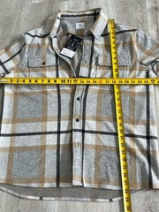 7 Diamonds Generation Long Sleeve Button Shirt Grey Mens XL NWT Stretch Travel