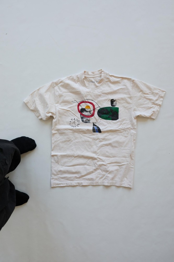 AndAfterThat Art Tee (Creme) Size Medium