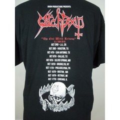 WITCHTRAP US Tour 2015 Evil Witch Returns S SMALL Official T-Shirt Black Logo