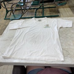 Jimmy Buffets Margaritaville Tshirt Tee Montego Bay Jamaica White Sz Large