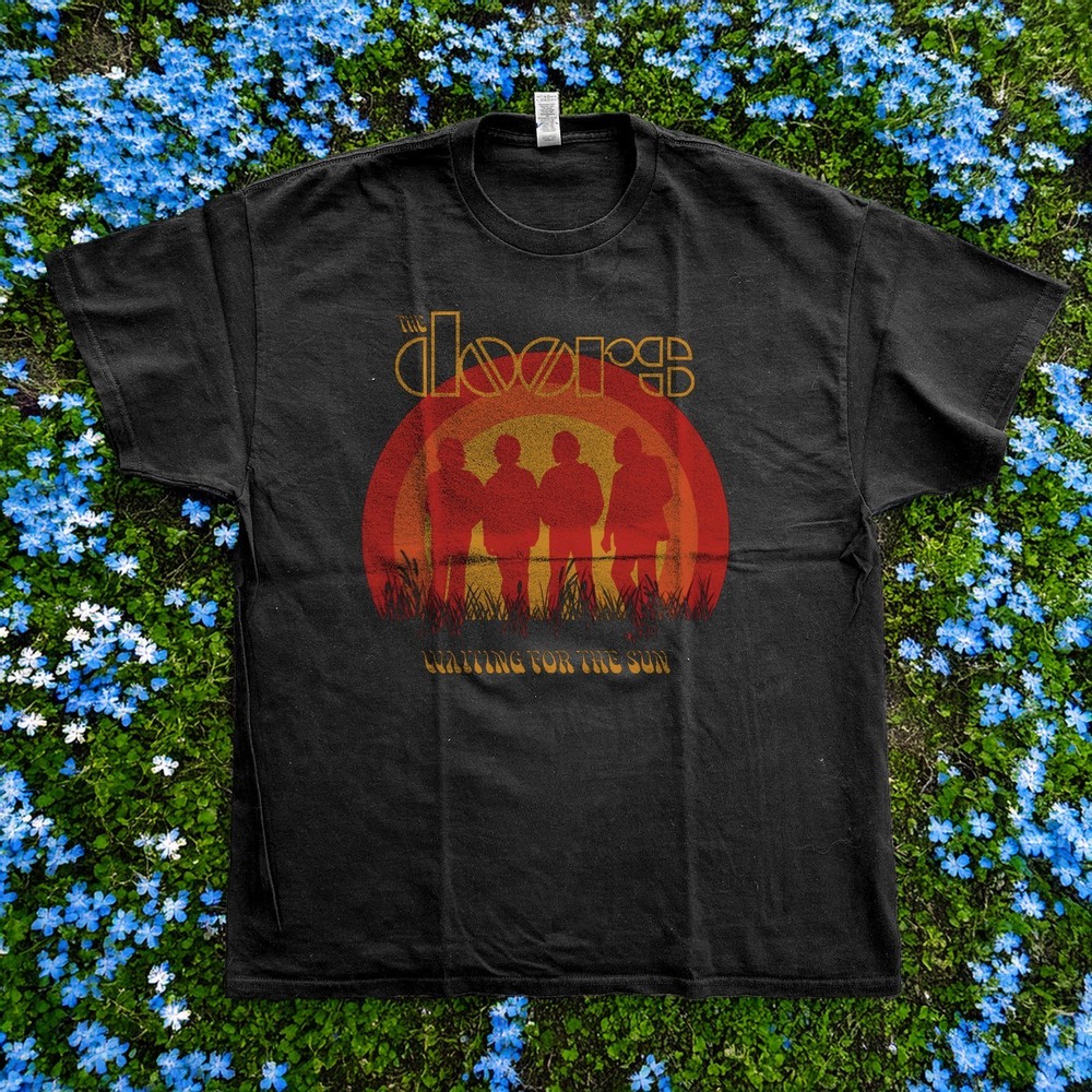 Hot! The Doors Jim Morrison Basic Unisex T-Shirt Size S-5XL
