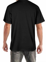 Men’s Plus Size Casual Crew Neck T-Shirt – Geometric-Pattern, Smooth Cotton