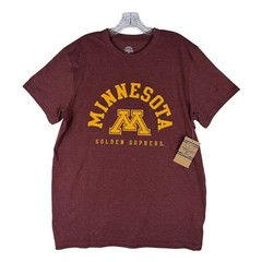 Rivalry Threads Minnesota Golden Gophers Graphic T-Shirt Maroon Mens Large NWT