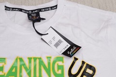 Switch Remarkable Shirt Mens Extra Large White Money Cash Hip Hop Streetwear