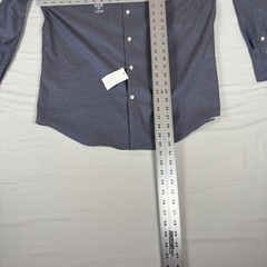 Tommy Hilfiger TH Flex Essentials Regular Fit Wrinkle Free Blue 15.5 32/33 NWT