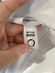 Hugo Boss Parlay Polo Shirt 2XL White Mercerised
