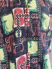 Jungle Cove By Lorelei’s Vintage Mens Hawaiian Aloha Shirt in Modern Tiki Size 2