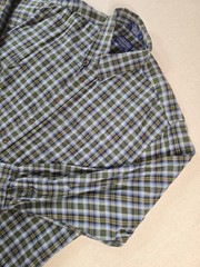 Pendleton Canterbury Cloth Shirt XL Plaid Flannel Pima Cotton Wool Blend