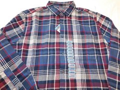 Eddie Bauer Men’s Long Sleeve Button Up Bristol Flannel Shirt Size Variation NWT