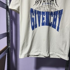 ✨ GIVENCHY Graphic Logo Varsity Star T-Shirt Cream – Size XL